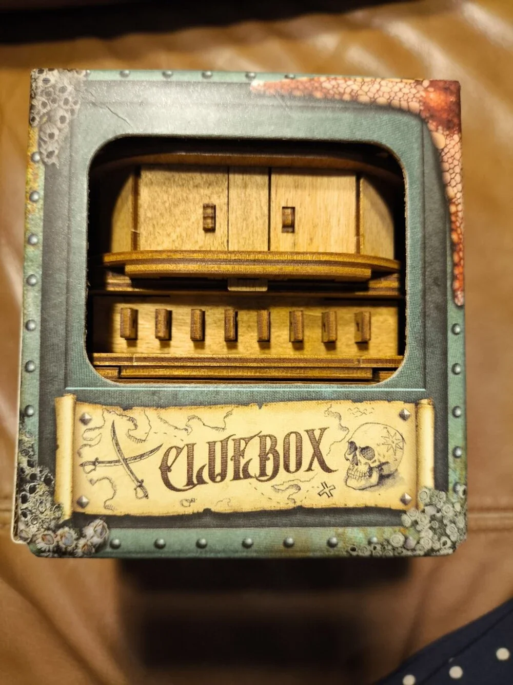 Cluebox Wooden Puzzle Davy Jones Locker